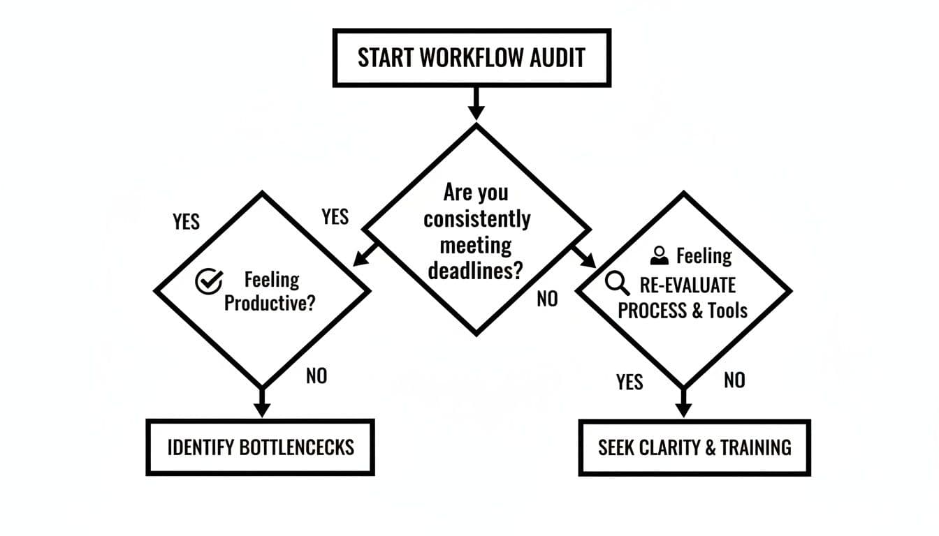 Workflow audit flowchart