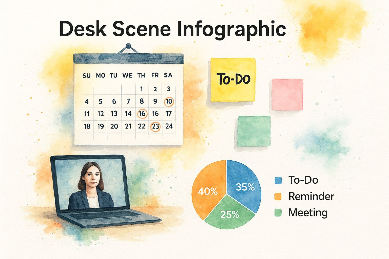 Infographic about how to prioritize work