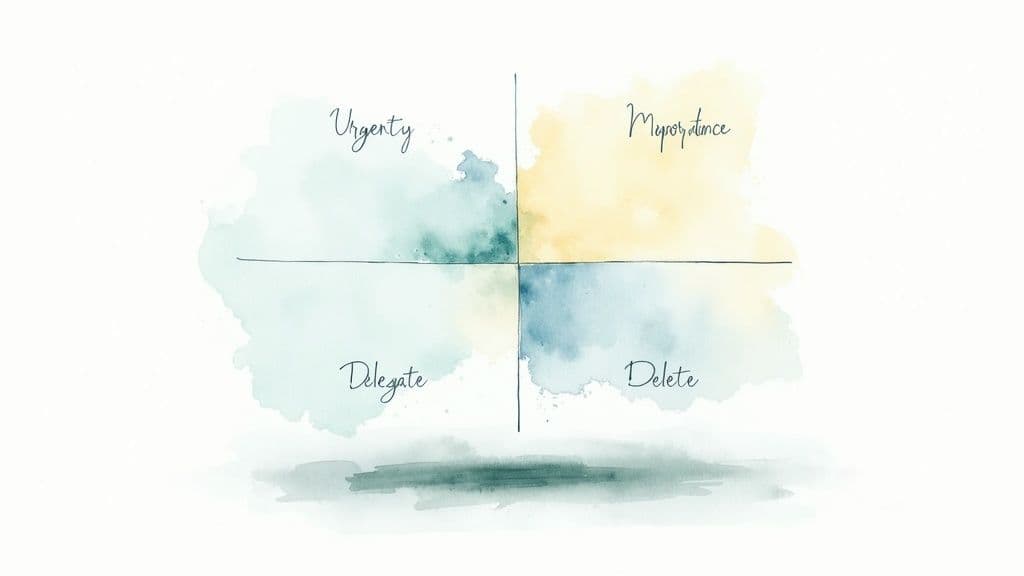 Eisenhower Matrix (Priority Matrix)