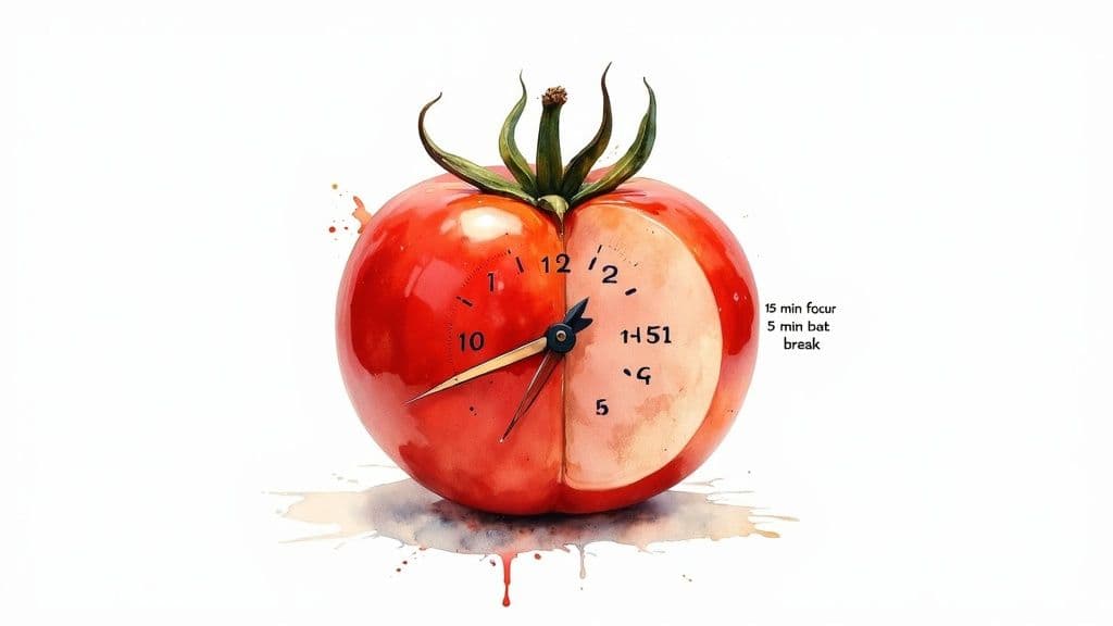 The Pomodoro Technique (Modified for ADHD)