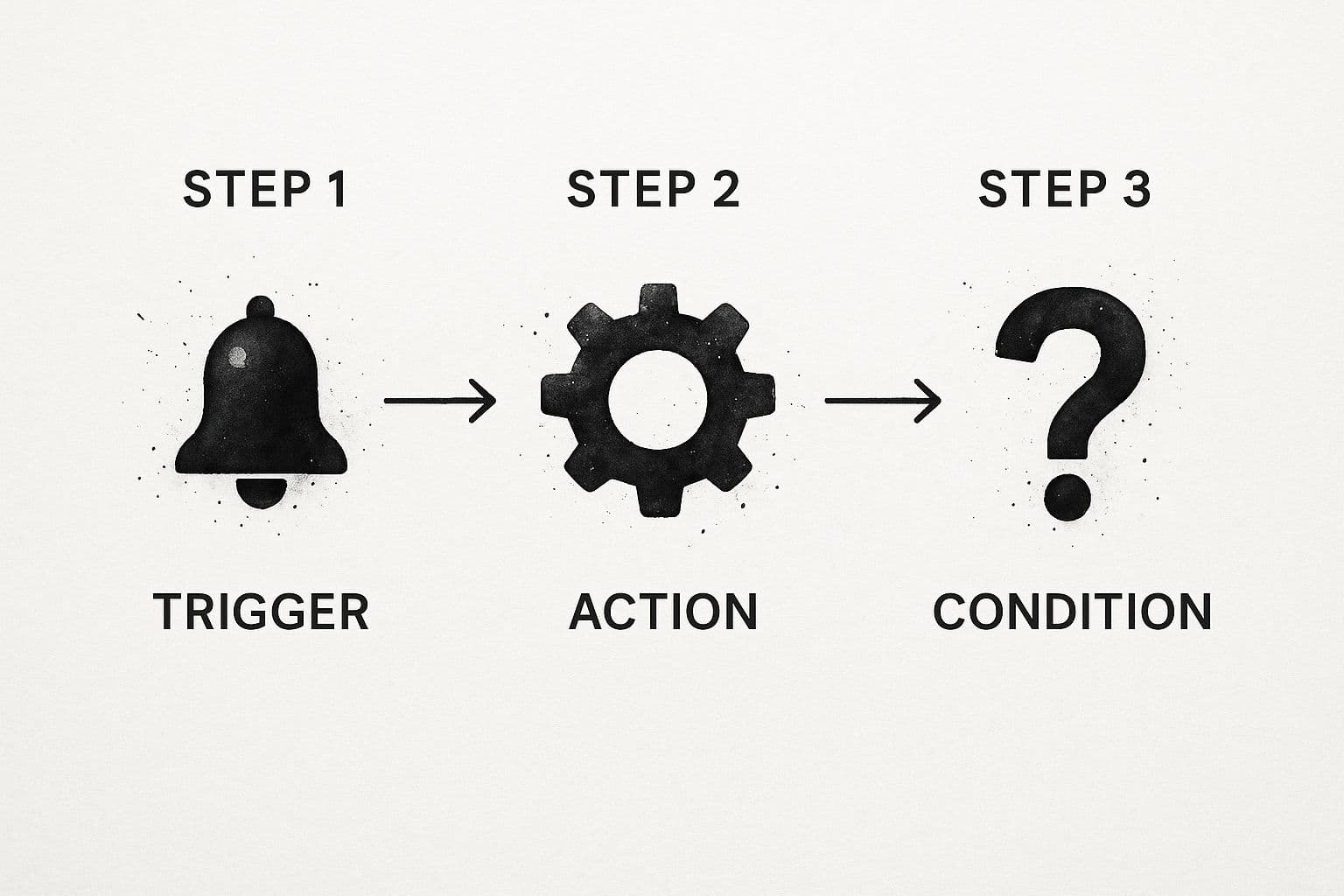 Infographic about create a workflow