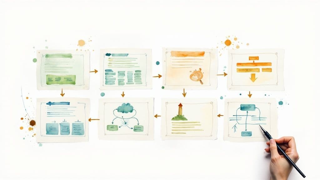 Cover Image for 8 Crucial Sample Workflow Diagrams to Know in 2025