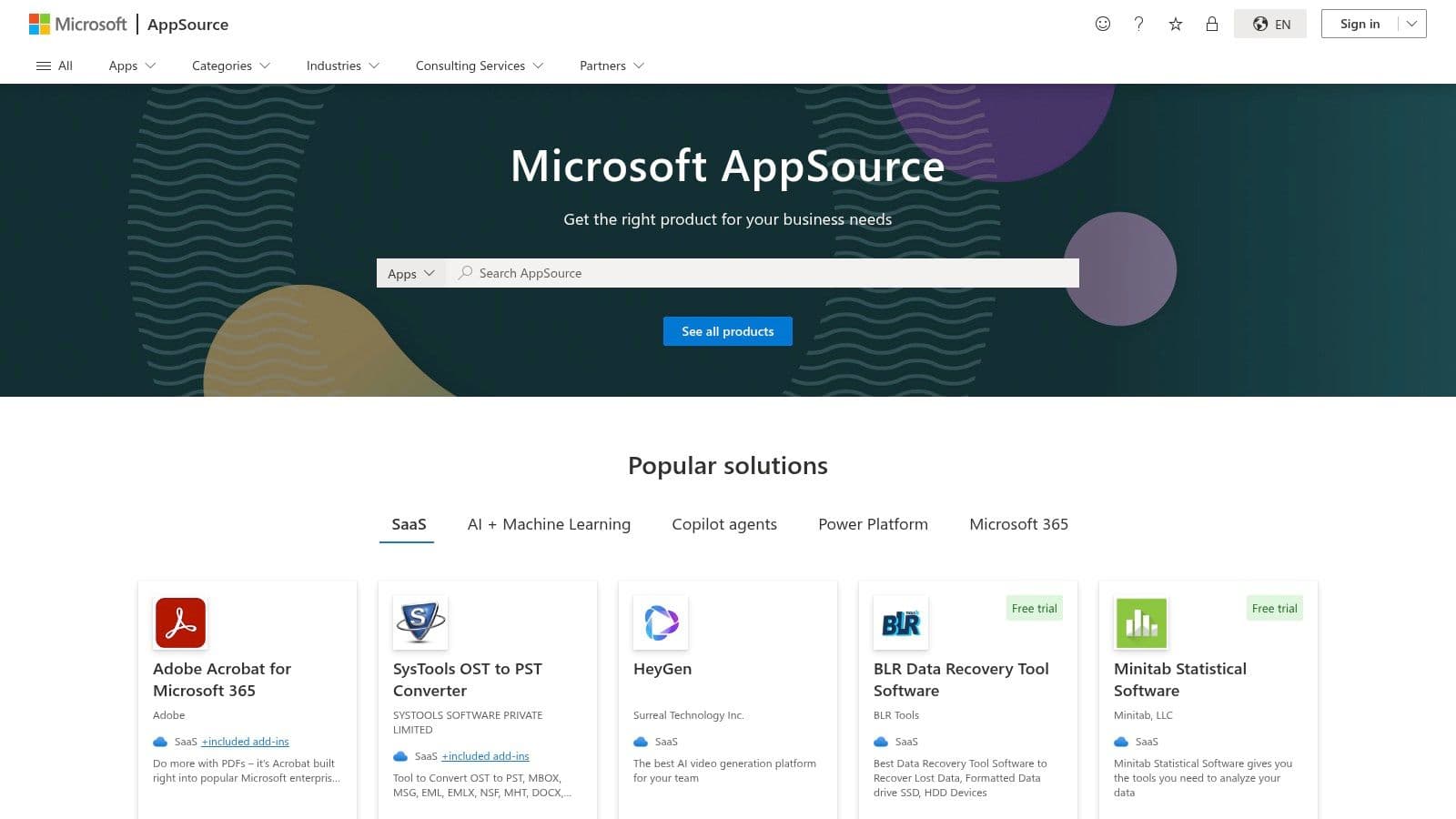 Microsoft AppSource