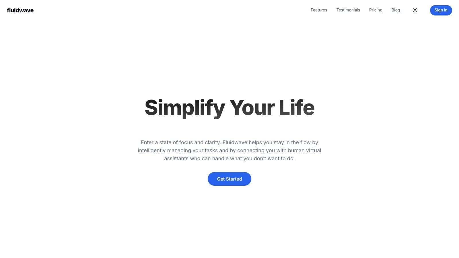 1. Fluidwave: AI-Powered Task Management with Human Delegation