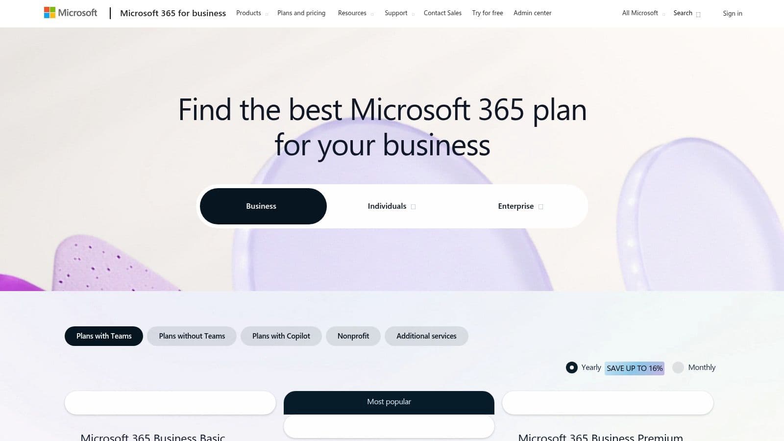 Microsoft Teams (and Microsoft 365 for Business)