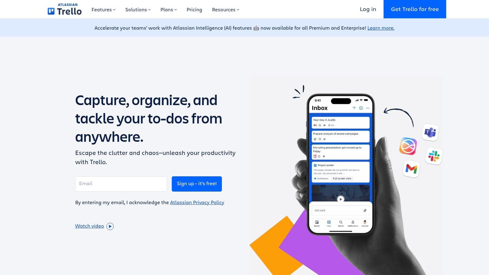 10. Trello: Visual Workflow Management for Clarity