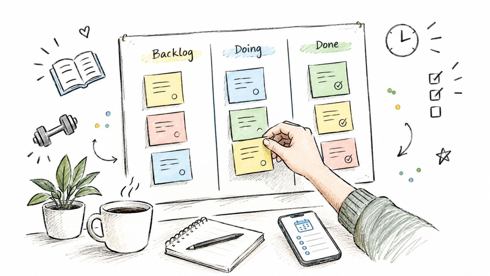 Cover Image for Kanban Board for Personal Use: A Practical Setup Guide