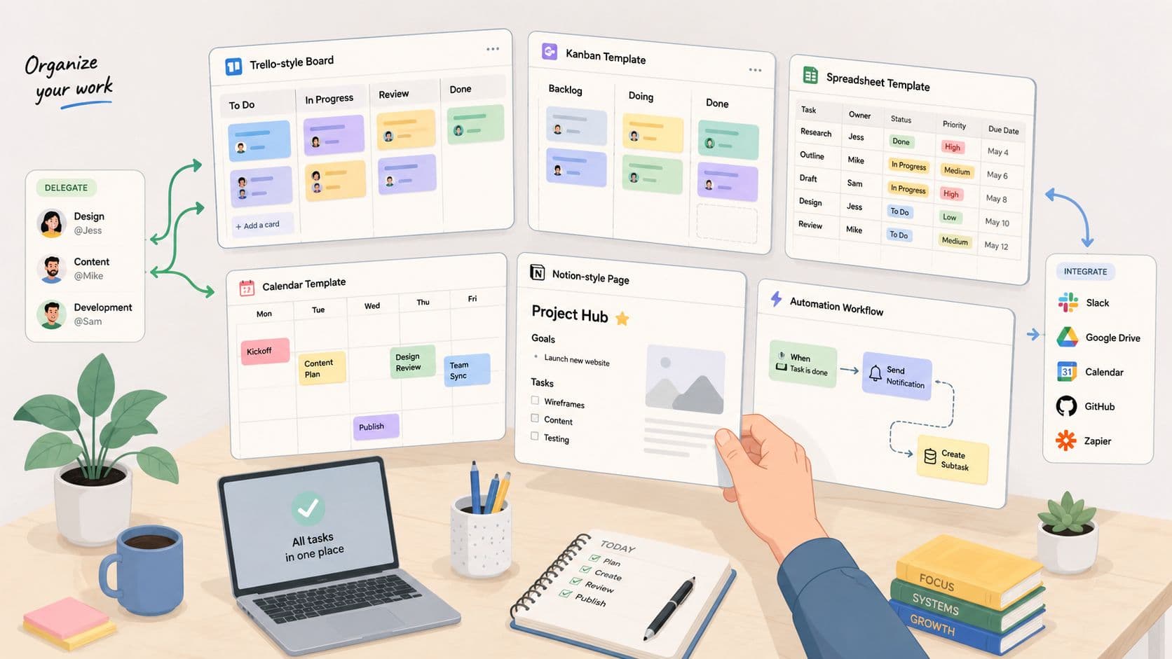 Cover Image for 10 Best Task Management Templates for 2026