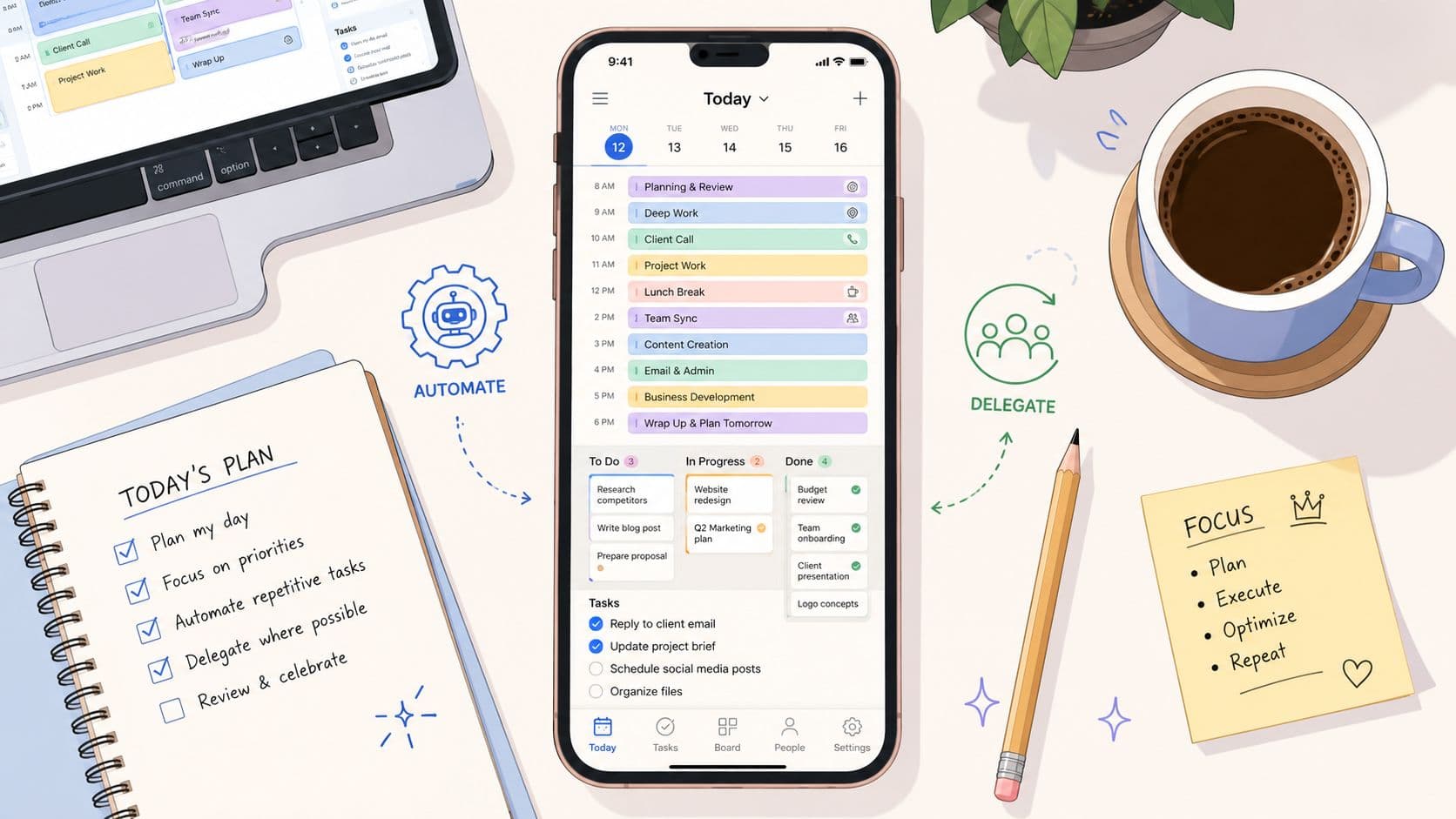 Cover Image for Day Schedule App: A Framework to Master Your Day