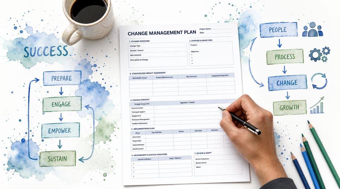 Cover Image for Free Change Management Plan Template 2026