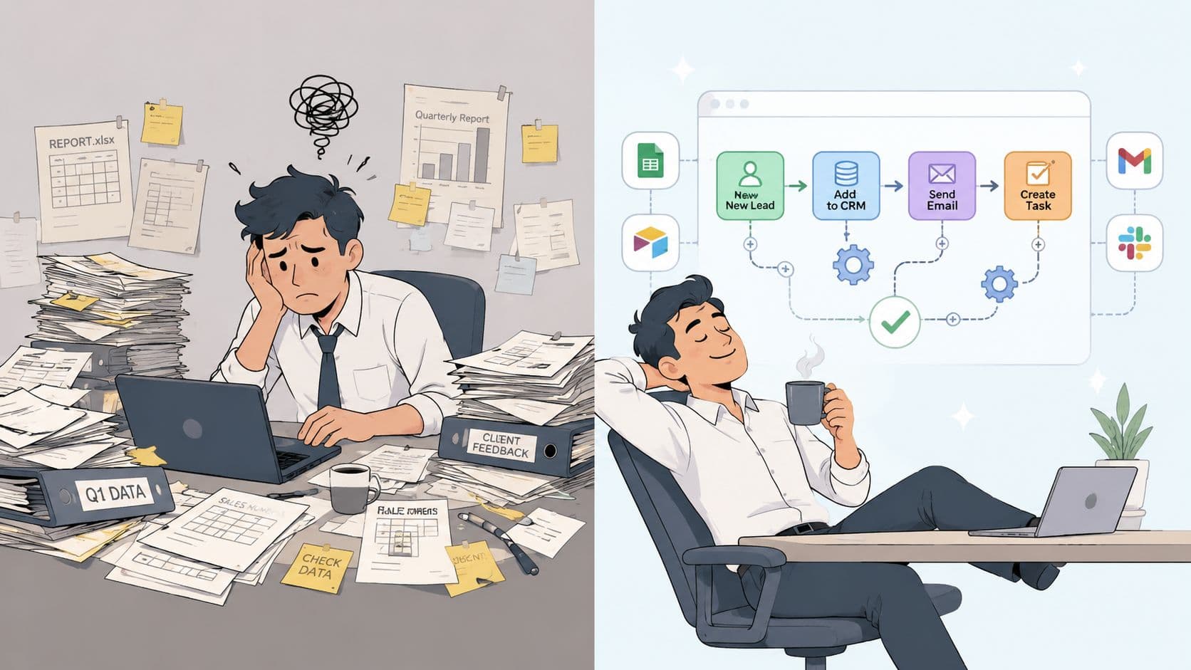Cover Image for No Code Workflow Automation Software: Reclaim Your Workday
