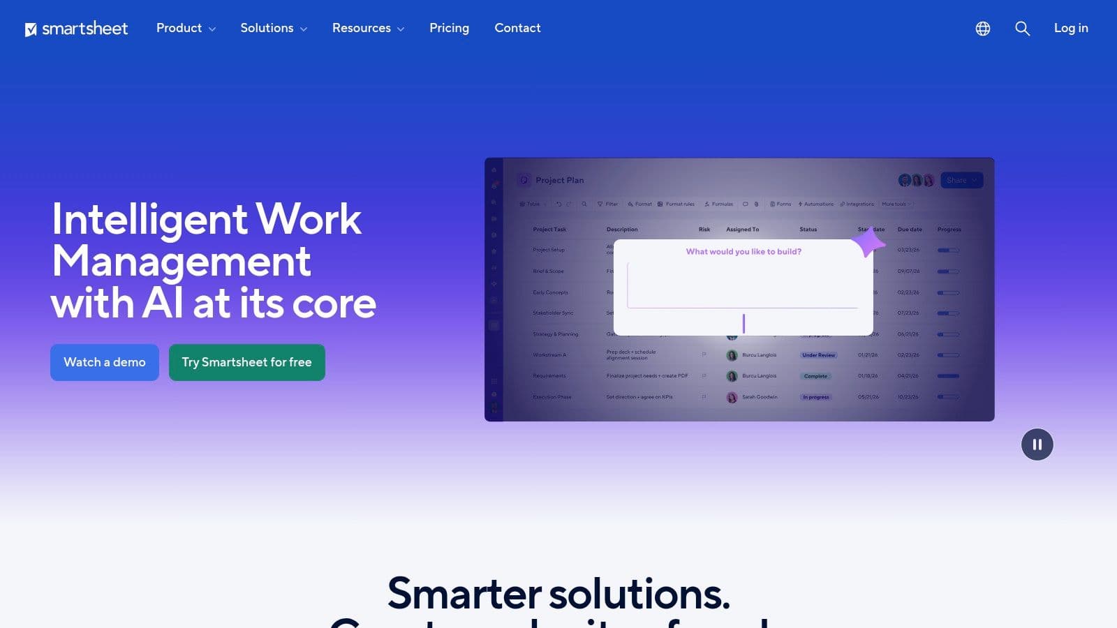 Smartsheet (Smartsheet AI)
