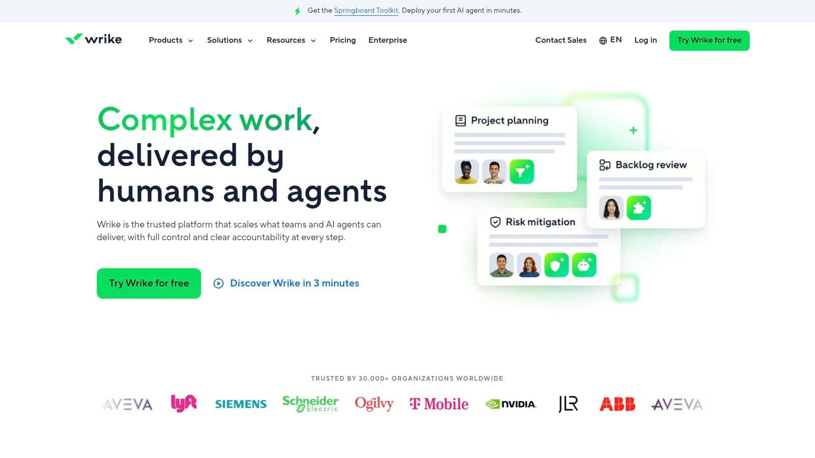 Wrike (Wrike AI, Copilot, and Agents)
