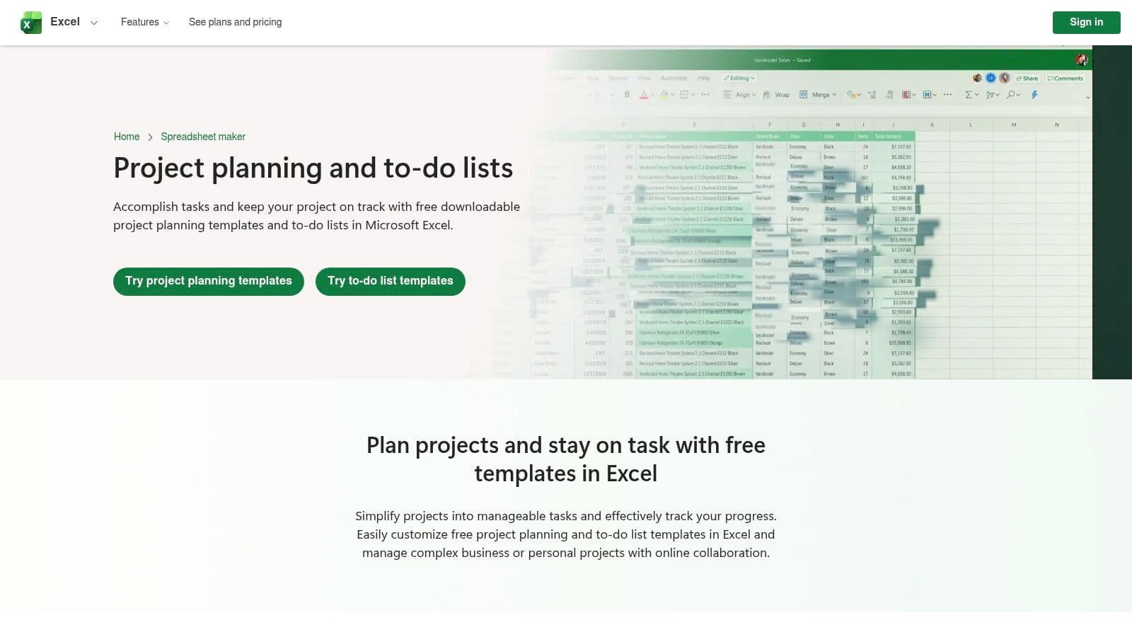 Microsoft Excel
