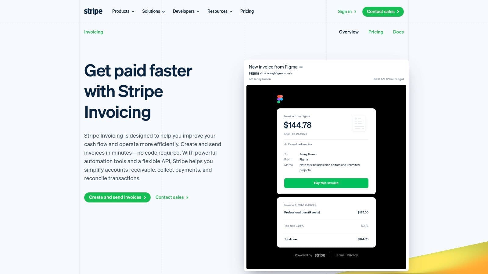 Stripe Invoicing