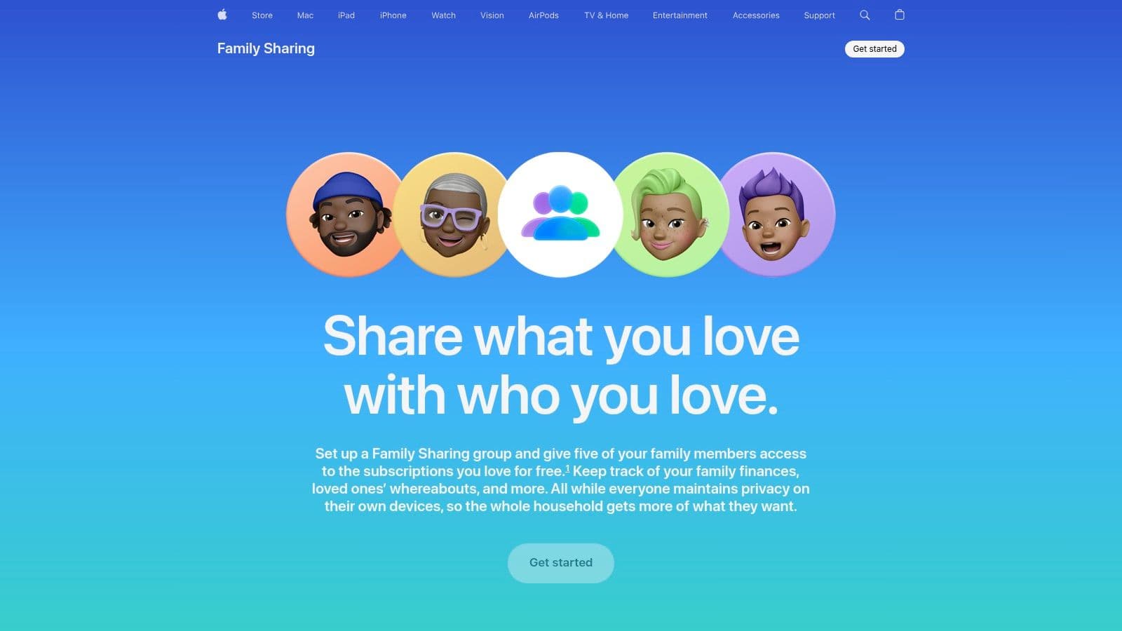 Apple Calendar with Family Sharing (iCloud)